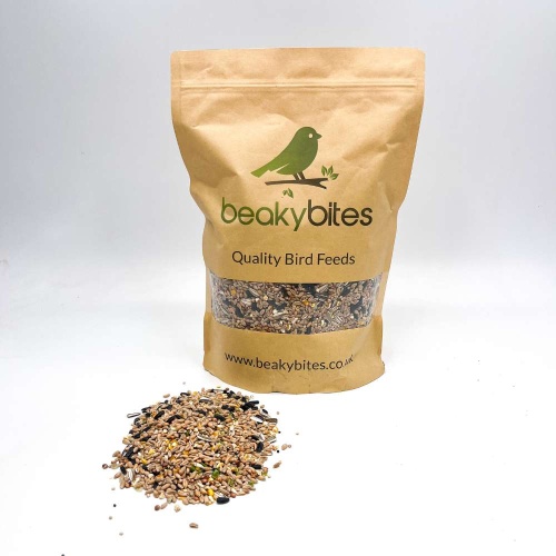BeakyBites All Season Bird Seed Mix - 1.5kg Bag
